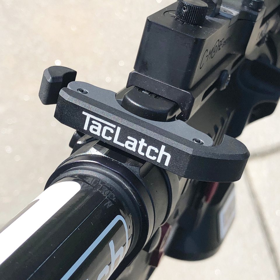 TacLatch ambidextrous charging handle