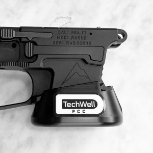 PCC TECHWELL for Rainier Arms Billet 9mm Glock Mag